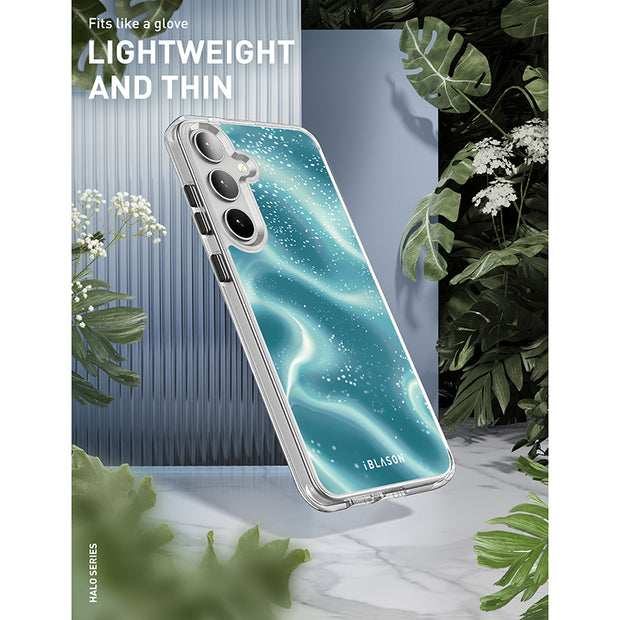 Galaxy S23 Plus Halo MagSafe Cute Phone Case - Blue Retro Waves