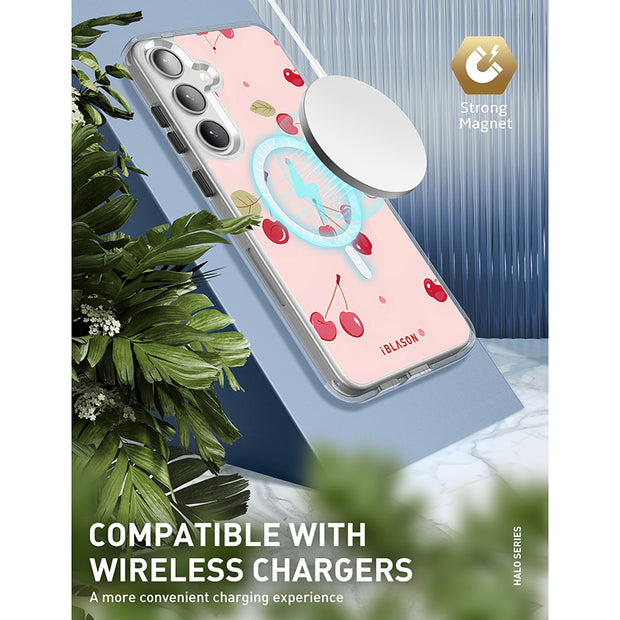 Galaxy S23 Plus Halo MagSafe Cute Phone Case - Cherry on Top