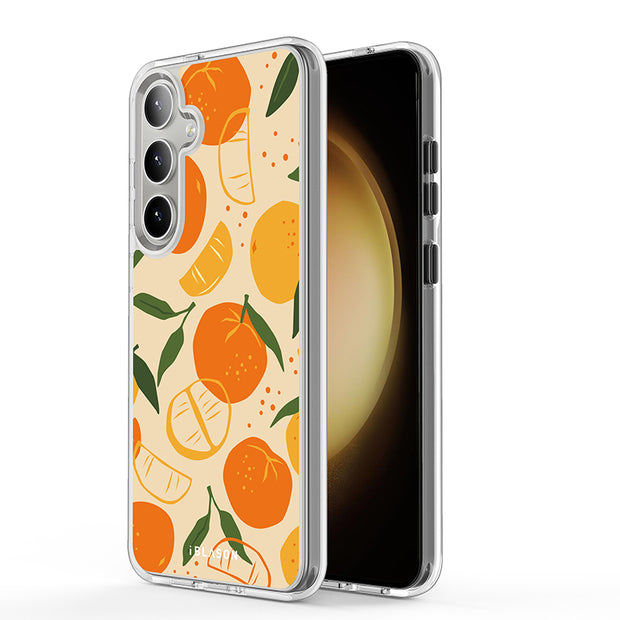 Galaxy S23 Plus Halo MagSafe Cute Phone Case - Oranges & Lemons