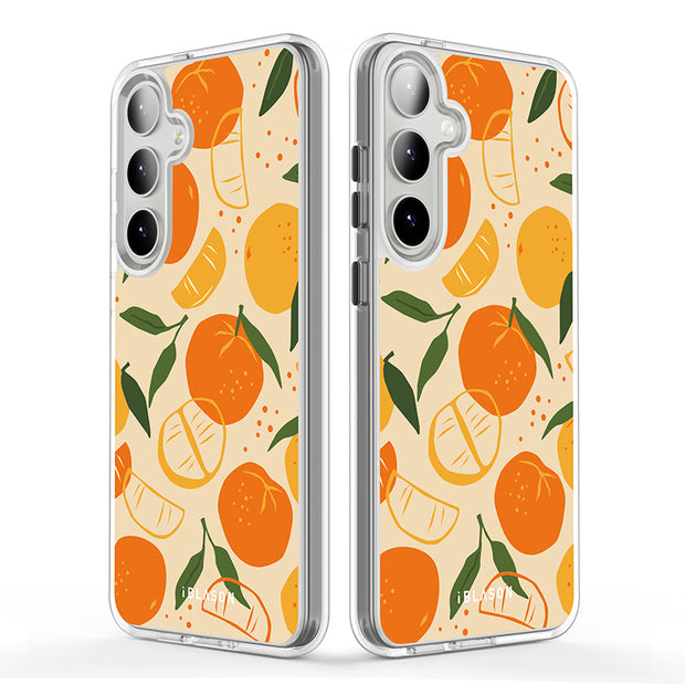 Galaxy S23 Plus Halo MagSafe Cute Phone Case - Oranges & Lemons
