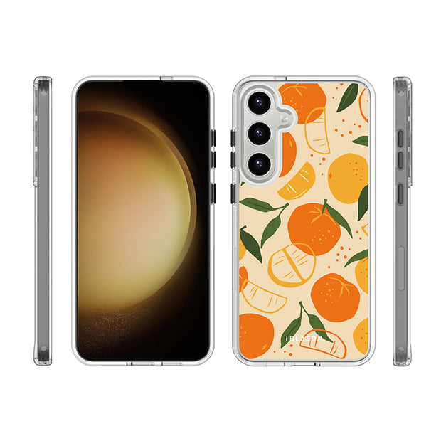 Galaxy S23 Plus Halo MagSafe Cute Phone Case - Oranges & Lemons