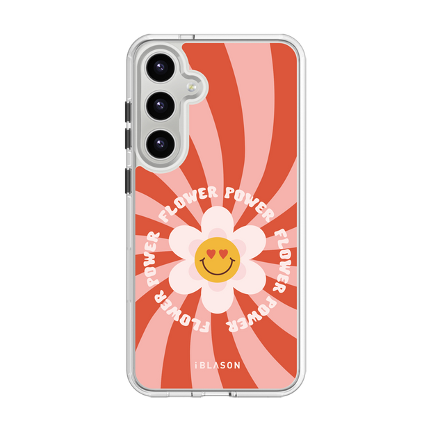 Galaxy S23 Plus Halo MagSafe Cute Phone Case - Retro Flower Power