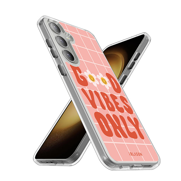Galaxy S23 Plus Halo MagSafe Cute Phone Case - Retro Good Vibes