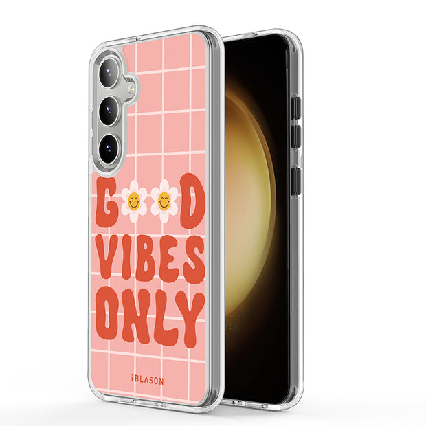 Galaxy S23 Plus Halo MagSafe Cute Phone Case - Retro Good Vibes
