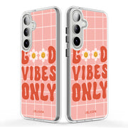Galaxy S23 Plus Halo MagSafe Cute Phone Case - Retro Good Vibes