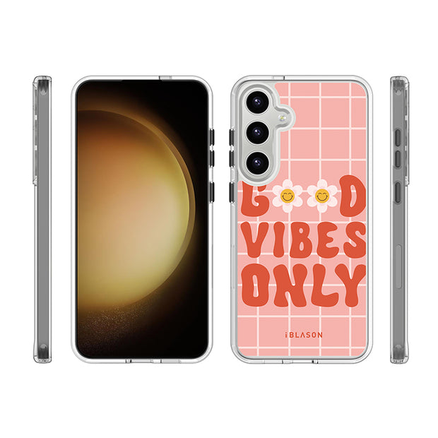 Galaxy S23 Plus Halo MagSafe Cute Phone Case - Retro Good Vibes