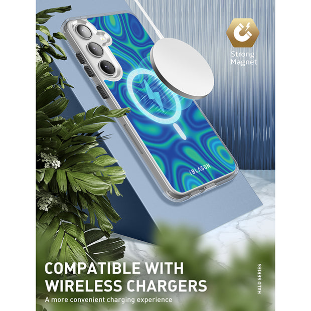 Galaxy S23 Plus Halo MagSafe Cute Phone Case - Retro Heat