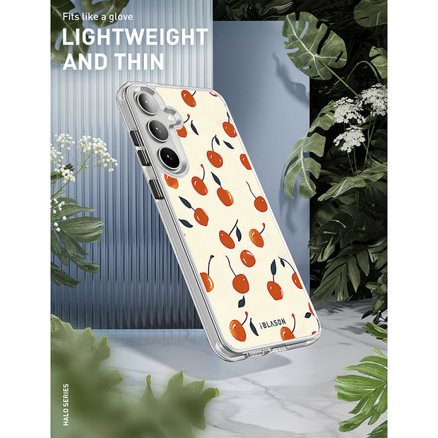 Galaxy S23 Plus Halo MagSafe Cute Phone Case - Sweet Cherries