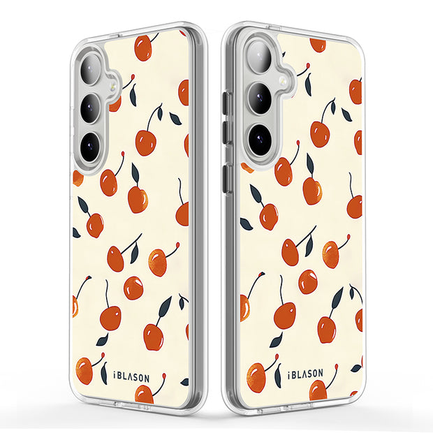 Galaxy S23 Plus Halo MagSafe Cute Phone Case - Sweet Cherries