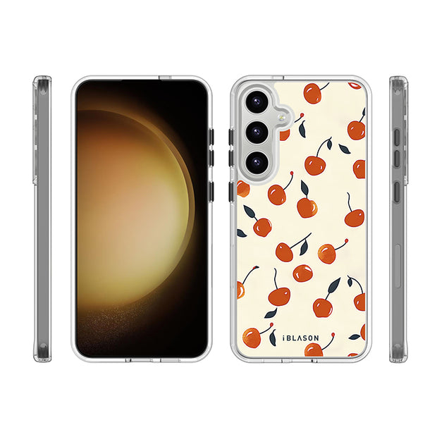 Galaxy S23 Plus Halo MagSafe Cute Phone Case - Sweet Cherries