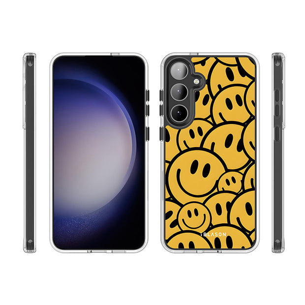 Galaxy S23 Halo MagSafe Cute Phone Case - Summer Smiles