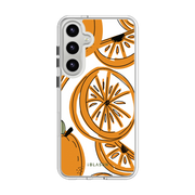 Galaxy S23 Halo MagSafe Cute Phone Case - Oranges