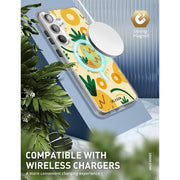Galaxy S23 Halo MagSafe Cute Phone Case - Pineapple