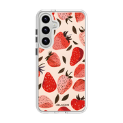 Galaxy S23 Halo MagSafe Cute Phone Case - Strawberries