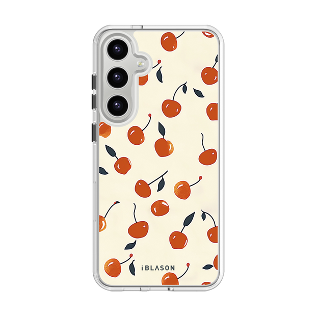 Galaxy S23 Halo MagSafe Cute Phone Case - Sweet Cherries
