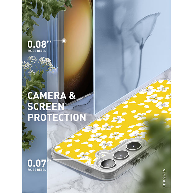 Galaxy S24 Plus Halo MagSafe Cute Phone Case - Dreamy Floral