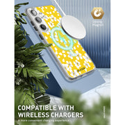 Galaxy S24 Plus Halo MagSafe Cute Phone Case - Dreamy Floral