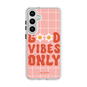 Galaxy S24 Plus Halo MagSafe Cute Phone Case - Retro Good Vibes