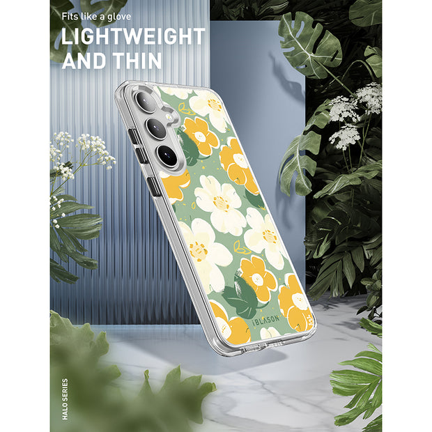 Galaxy S24 Plus Halo MagSafe Cute Phone Case - Spring Blooms
