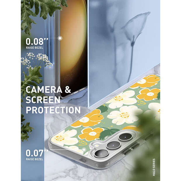 Galaxy S24 Plus Halo MagSafe Cute Phone Case - Spring Blooms