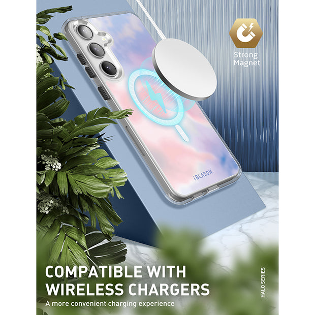 Galaxy S24 Plus Halo MagSafe Cute Phone Case - Summer Nights