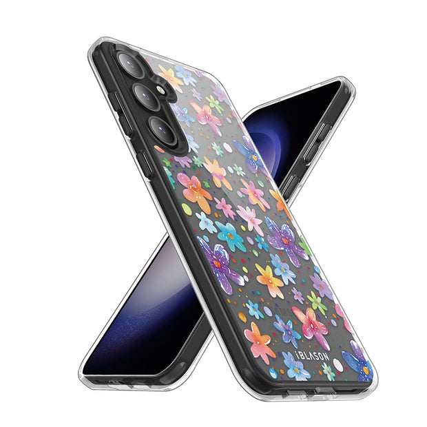 Galaxy S25 Halo MagSafe Cute Phone Case - April Showers