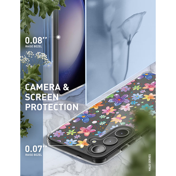 Galaxy S25 Halo MagSafe Cute Phone Case - April Showers