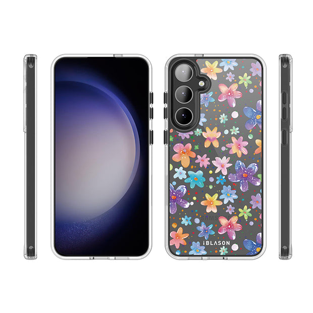Galaxy S25 Halo MagSafe Cute Phone Case - April Showers