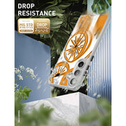 Galaxy S25 Halo MagSafe Cute Phone Case - Oranges