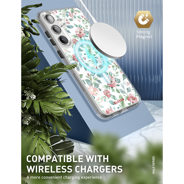 Galaxy S25 Halo MagSafe Cute Phone Case - Garden Party