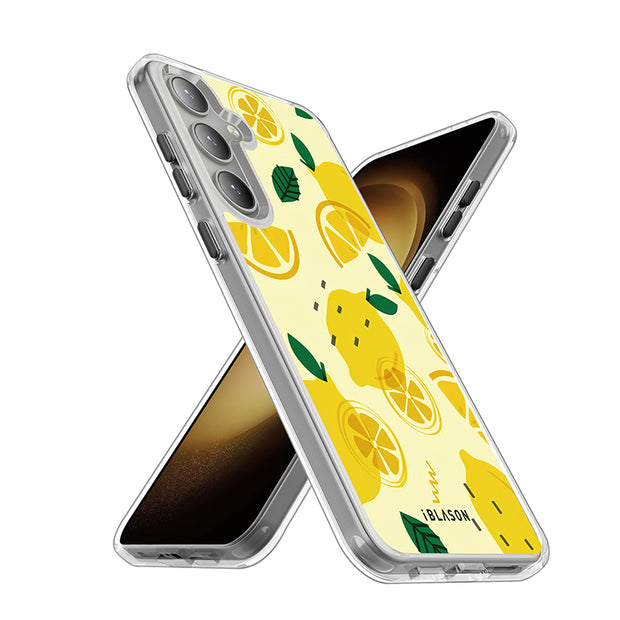 Galaxy S25 Halo MagSafe Cute Phone Case - Lemonade