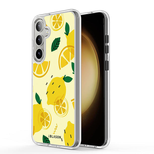 Galaxy S25 Halo MagSafe Cute Phone Case - Lemonade