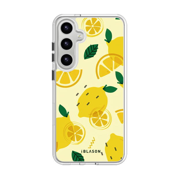 Galaxy S25 Halo MagSafe Cute Phone Case - Lemonade