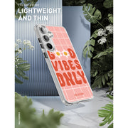 Galaxy S25 Halo MagSafe Cute Phone Case - Retro Good Vibes