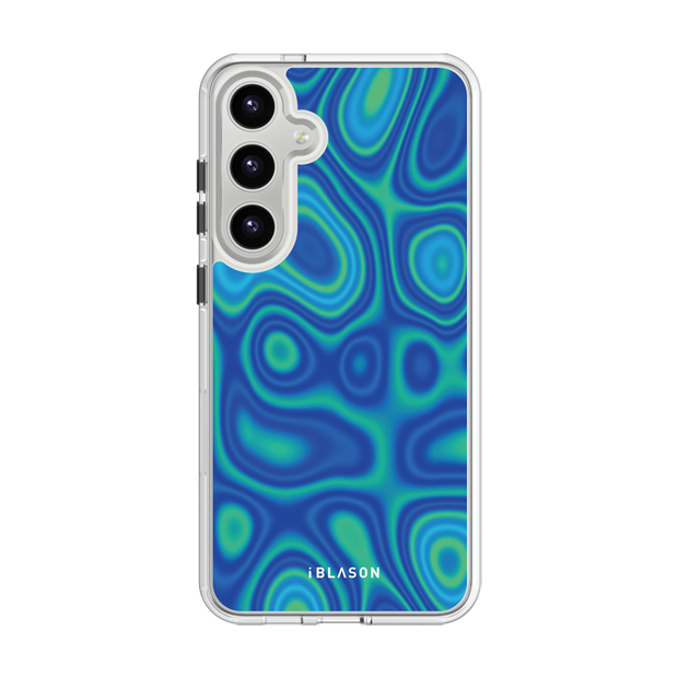 Galaxy S25 Halo MagSafe Cute Phone Case - Retro Heat