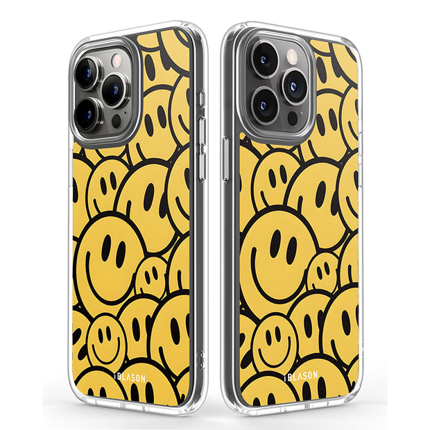 iPhone 14 Pro Max Halo MagSafe Cute Phone Case - Summer Smiles