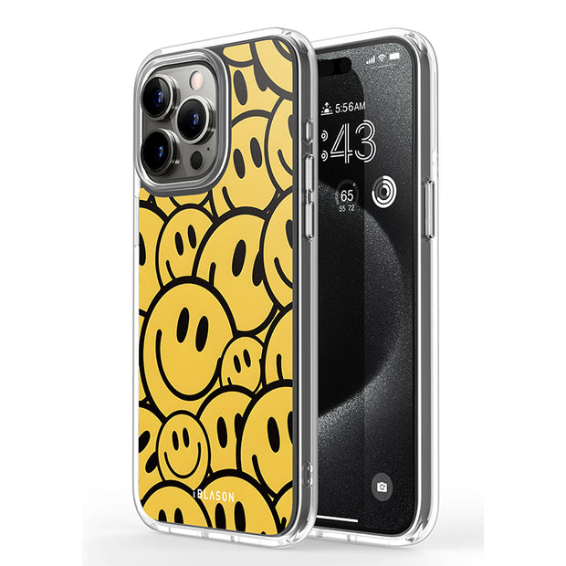 iPhone 14 Pro Max Halo MagSafe Cute Phone Case - Summer Smiles