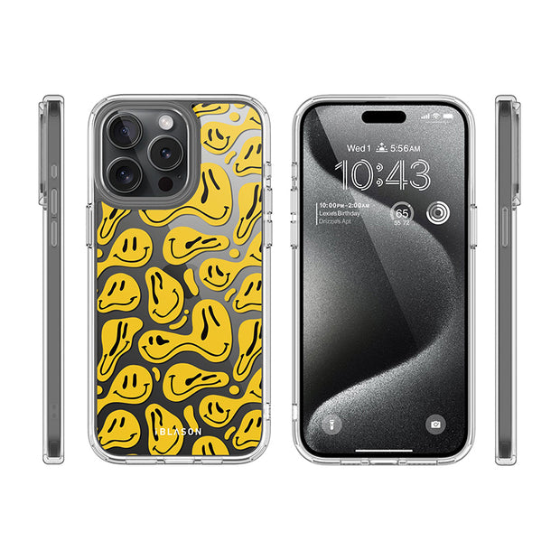 iPhone 14 Pro Max Halo MagSafe Cute Phone Case - Sunny Smiles