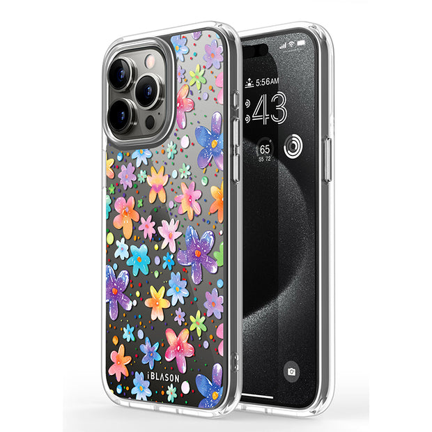 iPhone 14 Pro Halo MagSafe Cute Phone Case - April Showers