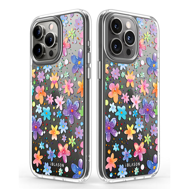 iPhone 14 Pro Halo MagSafe Cute Phone Case - April Showers