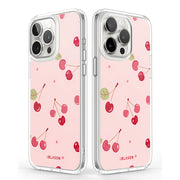 iPhone 15 Pro Max Halo MagSafe Cute Phone Case - Cherry on Top