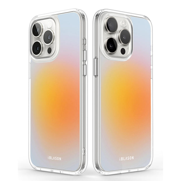 iPhone 15 Pro Max Halo MagSafe Cute Phone Case - Sunset