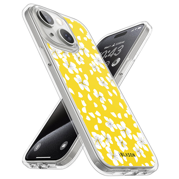 iPhone 14 Plus Halo MagSafe Cute Phone Case - Dreamy Floral
