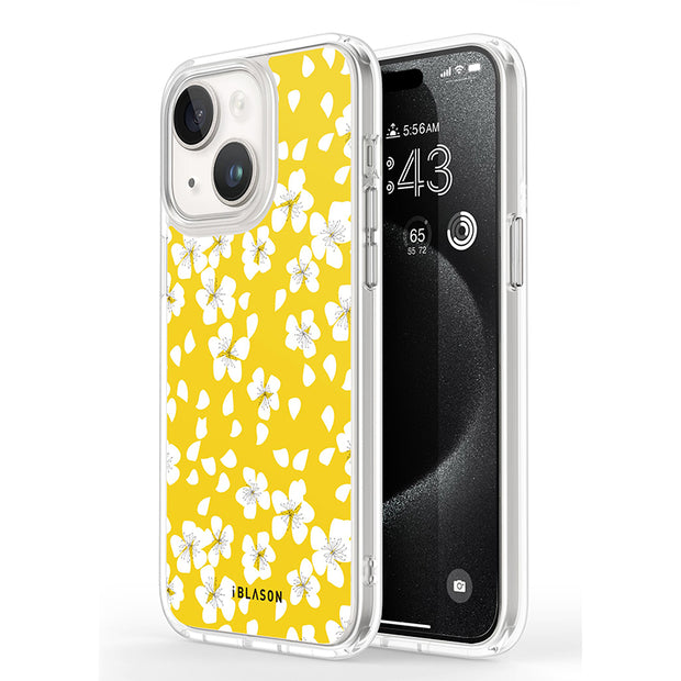 iPhone 14 Plus Halo MagSafe Cute Phone Case - Dreamy Floral