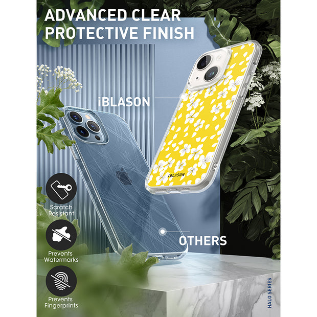 iPhone 14 Plus Halo MagSafe Cute Phone Case - Dreamy Floral