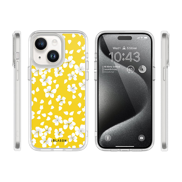 iPhone 14 Plus Halo MagSafe Cute Phone Case - Dreamy Floral