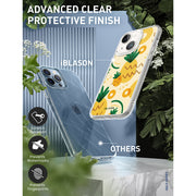 iPhone 14 Halo MagSafe Cute Phone Case - Pineapple