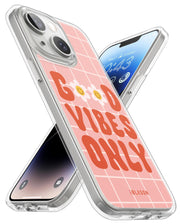 iPhone 14 Halo MagSafe Cute Phone Case - Retro Good Vibes