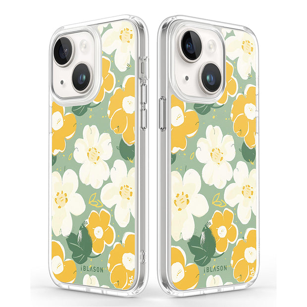 iPhone 14 Halo MagSafe Cute Phone Case - Spring Blooms