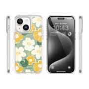 iPhone 14 Halo MagSafe Cute Phone Case - Spring Blooms